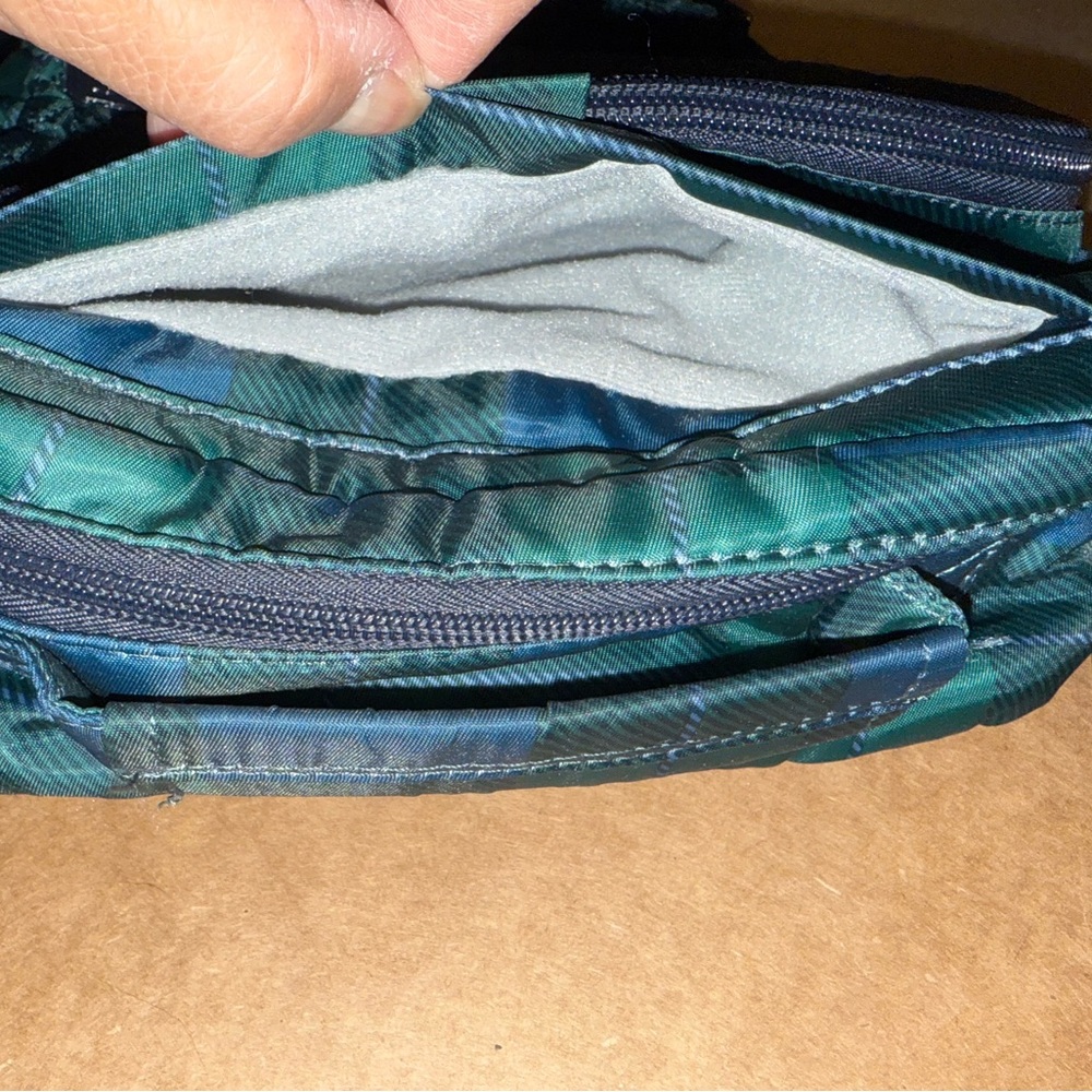 Lug Mini Ranger Cross body bag - POP PLAID NAVY - Picture 8 of 9